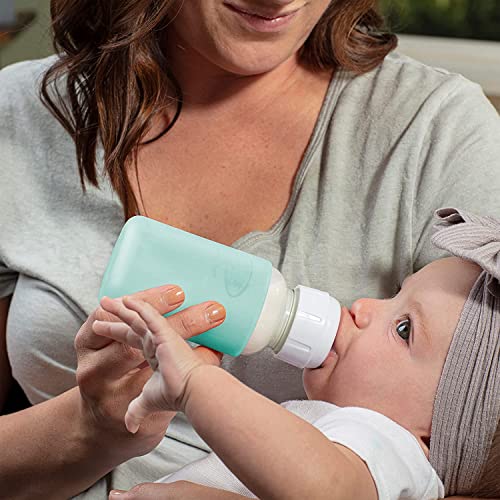 Dr. Brown’s Natural Flow® Anti-Colic Options+™ Narrow Glass Baby Bottles, 2-Pack, 8 oz/250 mL ( Packaging May Vary )