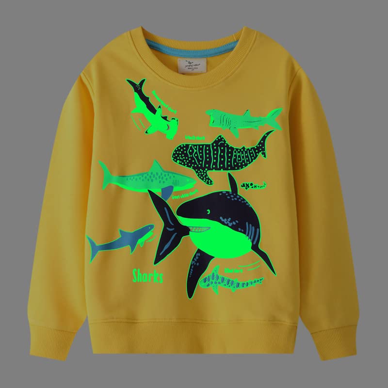 Winzik Toddler Christmas Sweatshirt Baby Boys Girls Halloween Crewneck Pullover Long Sleeve Valentine’s Day Sweatshirts