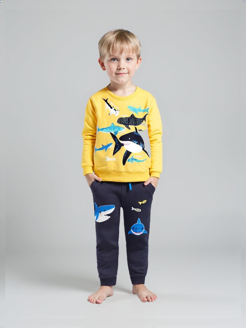 Winzik Toddler Christmas Sweatshirt Baby Boys Girls Halloween Crewneck Pullover Long Sleeve Valentine’s Day Sweatshirts