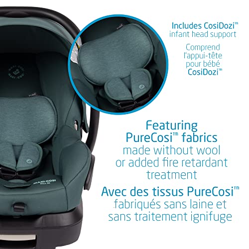 Maxi-Cosi Zelia Max 5-in-1 Modular Travel System, Carraige mode, Reversible toddler seat, Use from birth, Mico infant car seat (included), Polished Pebble