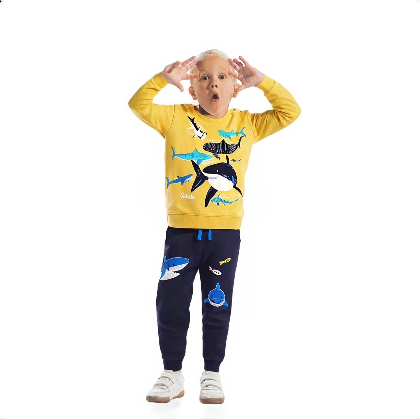 Winzik Toddler Christmas Sweatshirt Baby Boys Girls Halloween Crewneck Pullover Long Sleeve Valentine’s Day Sweatshirts