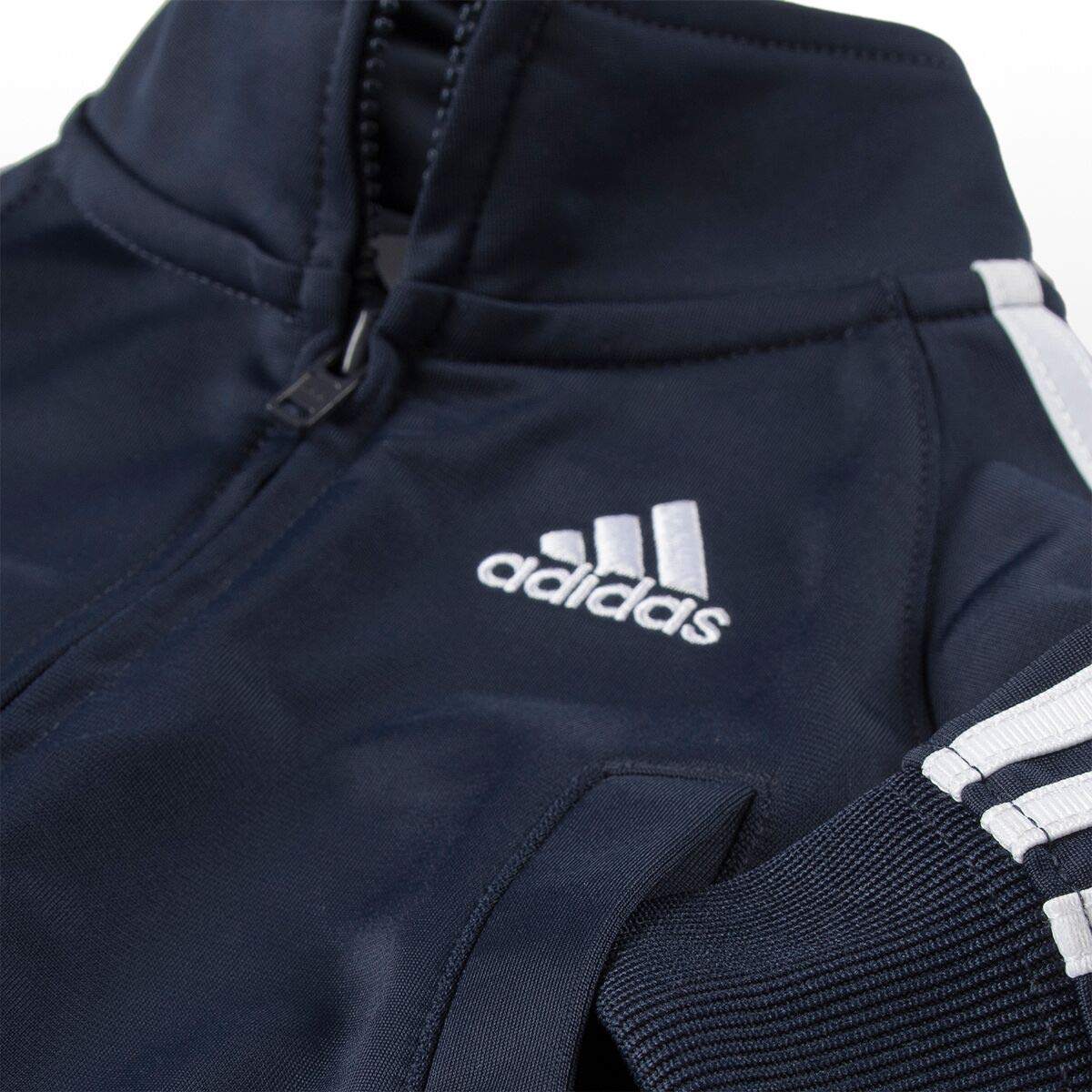 adidas Baby Boys Tricot Zip Jacket and Pant Set