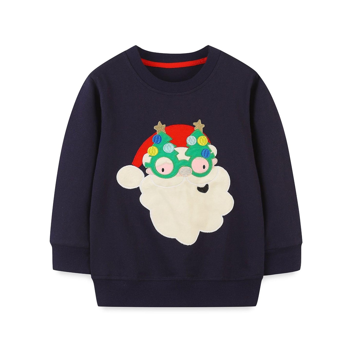 Winzik Toddler Christmas Sweatshirt Baby Boys Girls Halloween Crewneck Pullover Long Sleeve Valentine’s Day Sweatshirts
