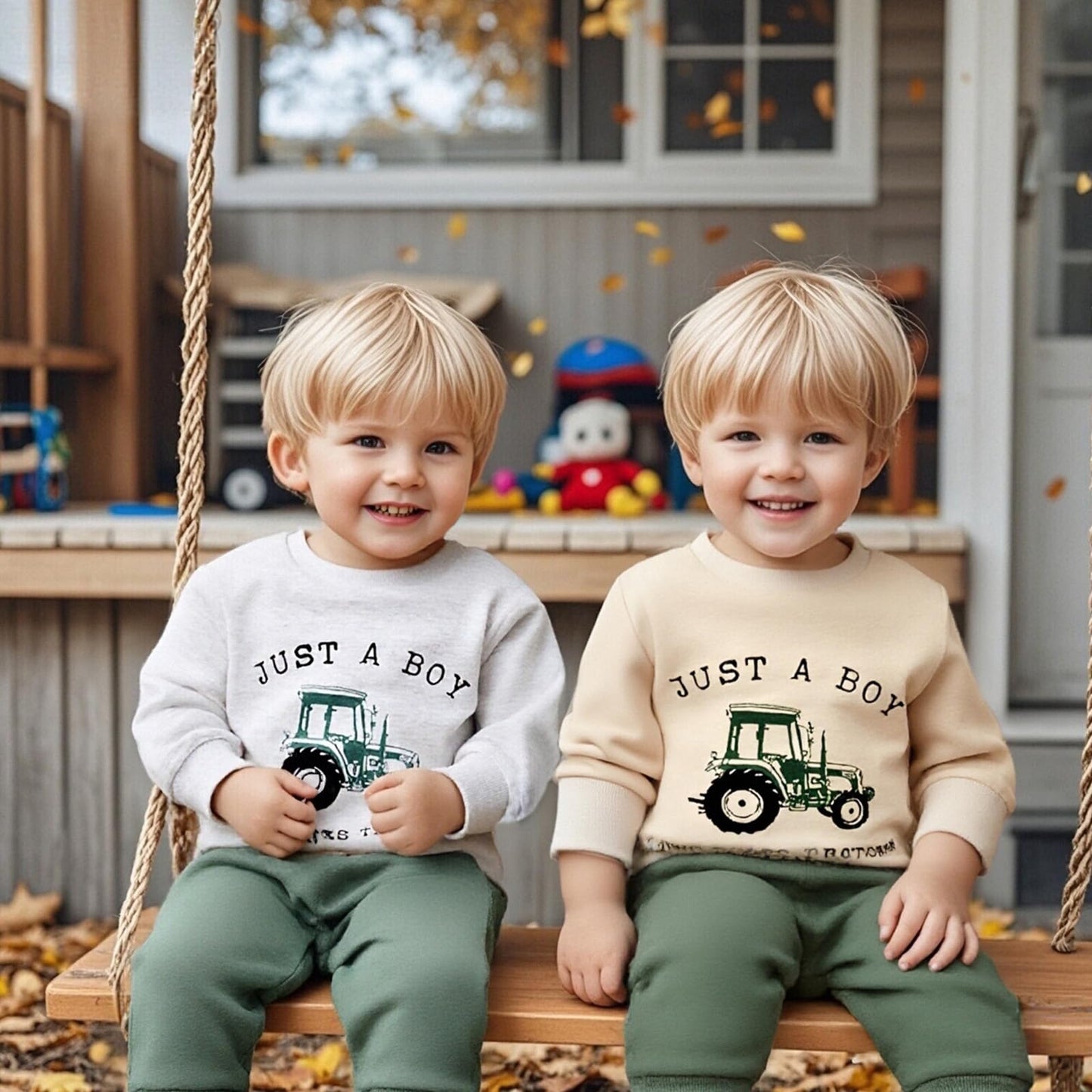 Ouliycoqi 3Pcs Toddler Big Brother Lilttle Bro Baby Long Sleeve Contrast Color Pants Sweatshirt Socks Fall Winter Sets