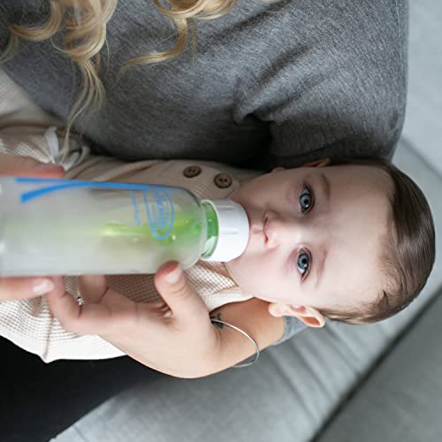 Dr. Brown’s Natural Flow® Anti-Colic Options+™ Narrow Glass Baby Bottles, 2-Pack, 8 oz/250 mL ( Packaging May Vary )