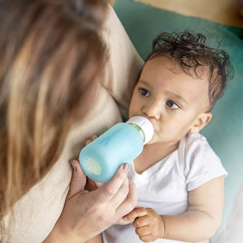 Dr. Brown’s Natural Flow® Anti-Colic Options+™ Narrow Glass Baby Bottles, 2-Pack, 8 oz/250 mL ( Packaging May Vary )