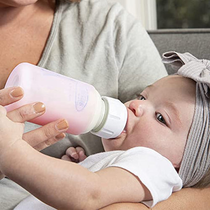 Dr. Brown’s Natural Flow® Anti-Colic Options+™ Narrow Glass Baby Bottles, 2-Pack, 8 oz/250 mL ( Packaging May Vary )