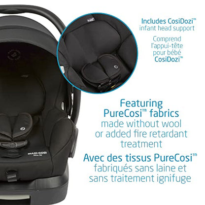 Maxi-Cosi Zelia Max 5-in-1 Modular Travel System, Carraige mode, Reversible toddler seat, Use from birth, Mico infant car seat (included), Polished Pebble