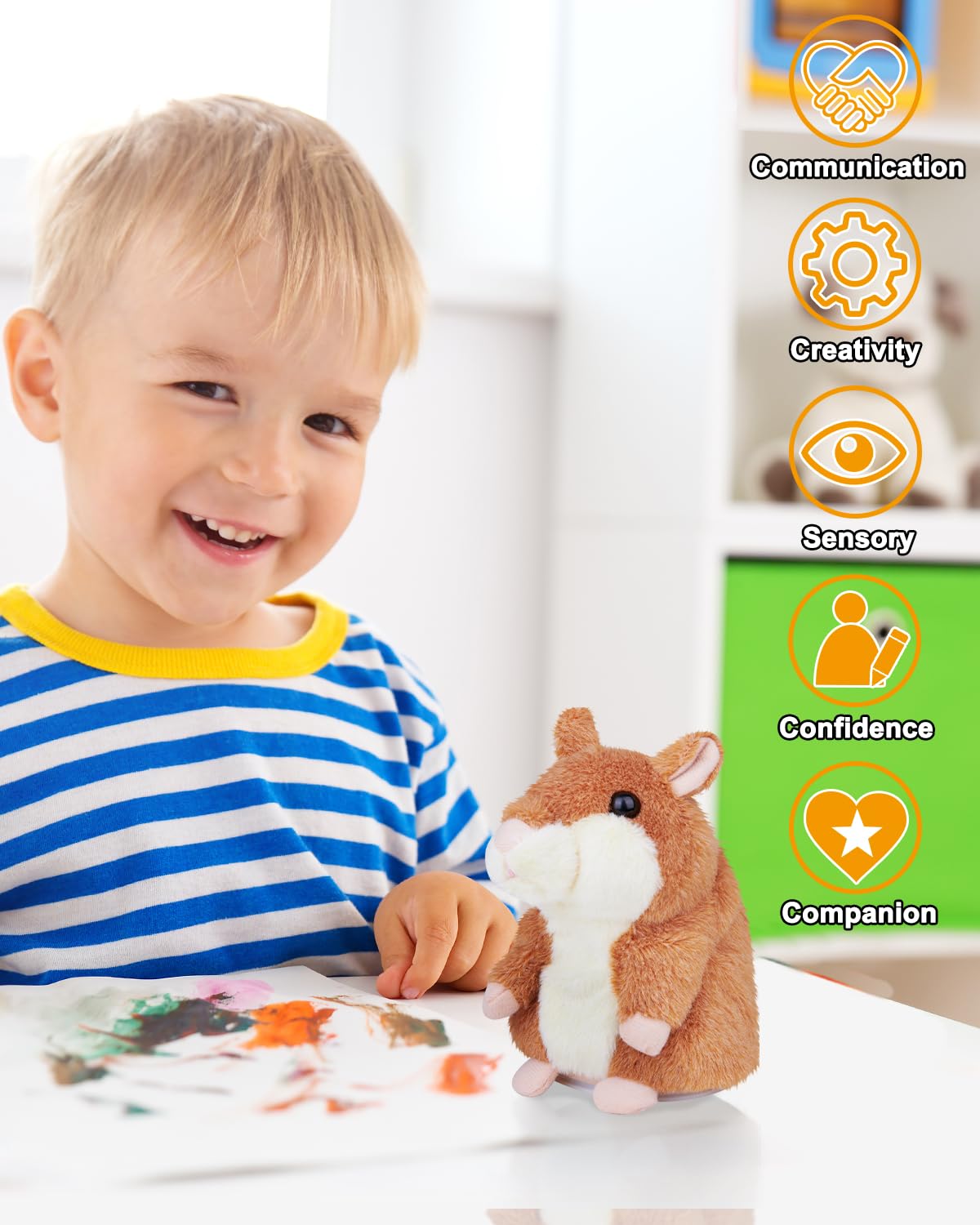 Ayeboovi Dancing Talking Cactus Baby Toy, Mimicking Recording Toy Repeats What You Say, Singing 120 Songs Toddler Toys Gifts for Valentine's Day Easter for Kids Autism Toys for 3 4 5 6+ Year Olds