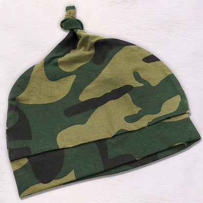 Trsenvrml Infant Baby Boy Set Newborn Clothes Long Sleeve Letter Print Romper + Camouflage Pants + Hat 3 Piece Outfit