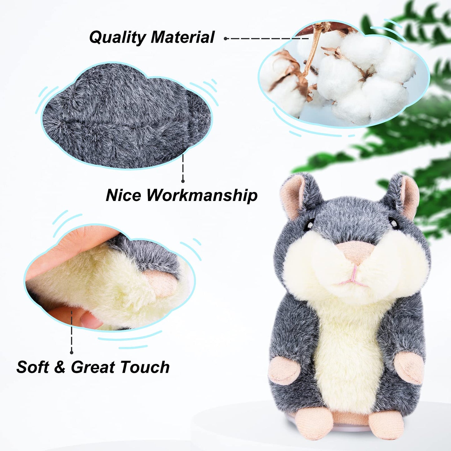 Ayeboovi Dancing Talking Cactus Baby Toy, Mimicking Recording Toy Repeats What You Say, Singing 120 Songs Toddler Toys Gifts for Valentine's Day Easter for Kids Autism Toys for 3 4 5 6+ Year Olds