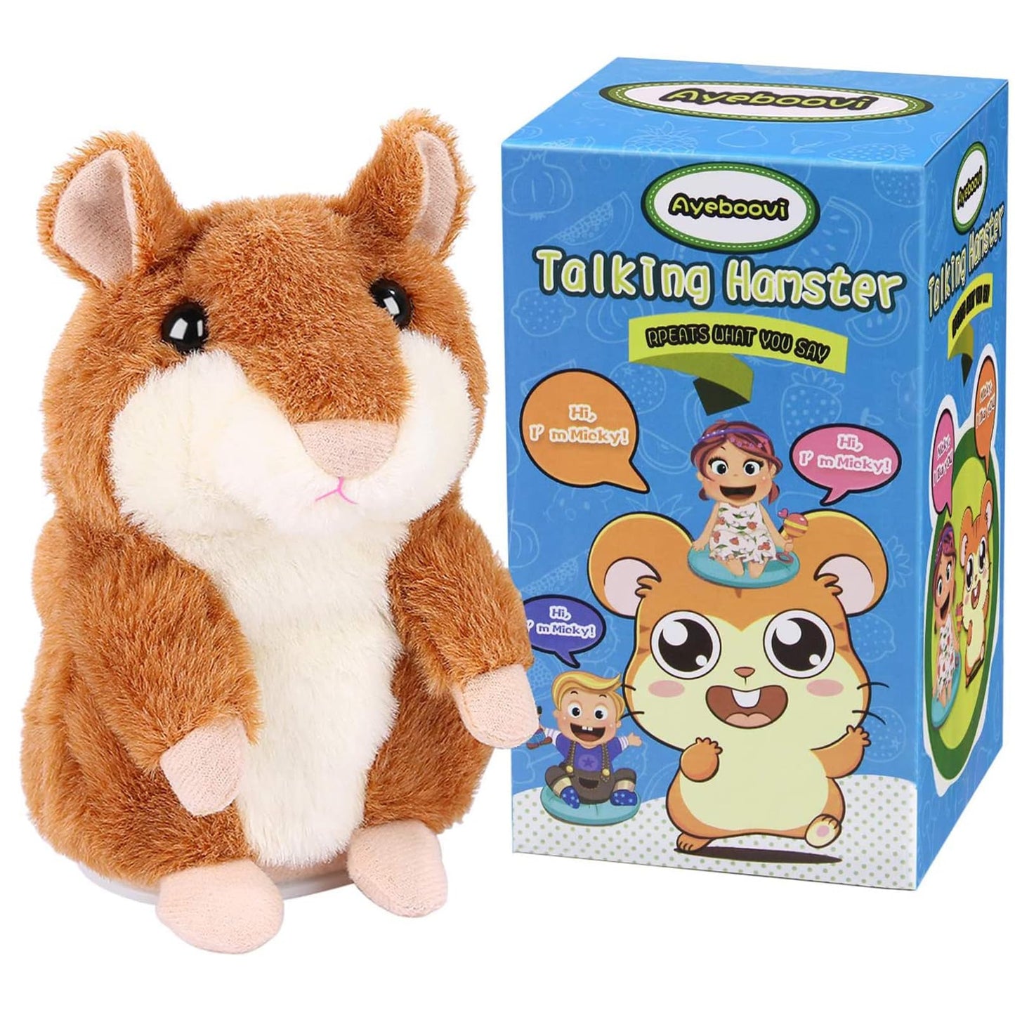 Ayeboovi Dancing Talking Cactus Baby Toy, Mimicking Recording Toy Repeats What You Say, Singing 120 Songs Toddler Toys Gifts for Valentine's Day Easter for Kids Autism Toys for 3 4 5 6+ Year Olds